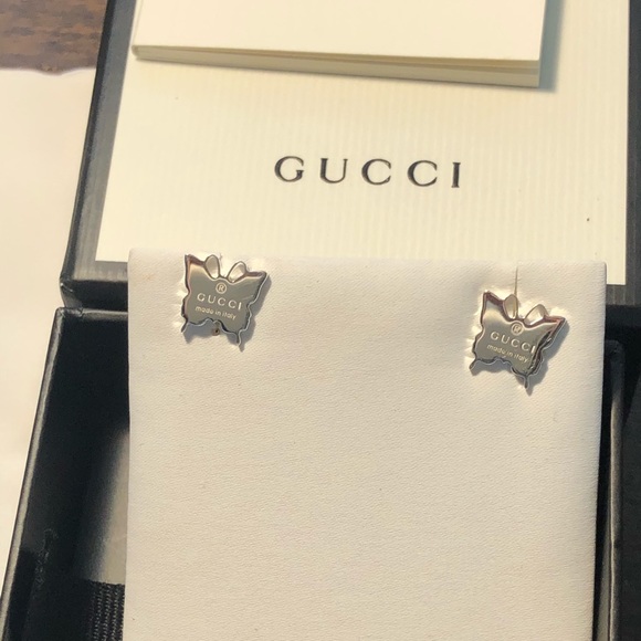 Gucci Jewelry - Gucci Butterfly Earrings    Authentic $160.00